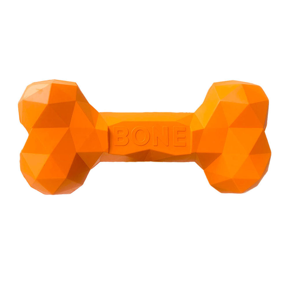 Bite-Resistant Rubber Pet Bone Toy For Teeth Grinding