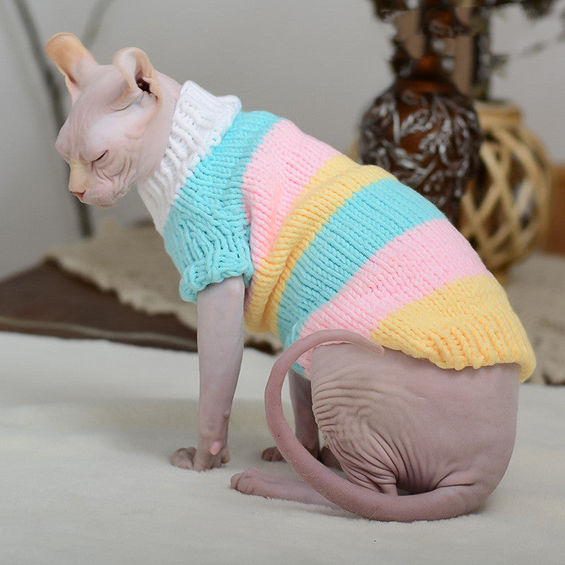 Warm Pet Sweater Soft Comfortable Winter Clothing For Pets