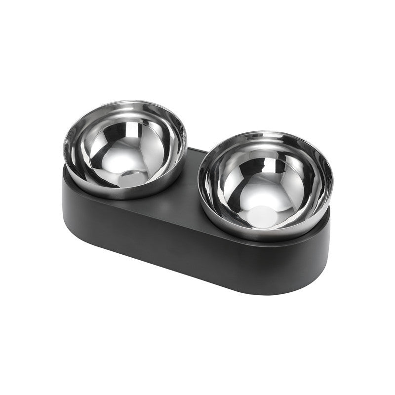 Stainless Steel Pet Feeder Durable Food And Water Bowl