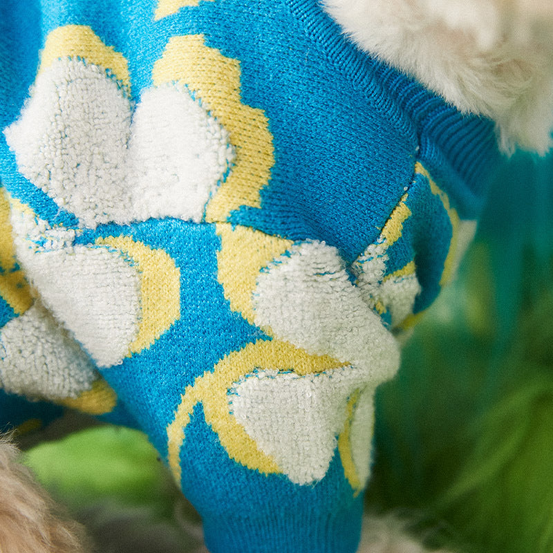 Warm Winter Two-Legged Pet Sweater Soft Comfortable Outfit