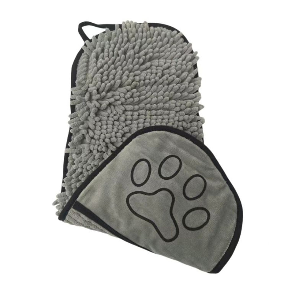 Quick-Drying Absorbent Bath Towel Multi-Size For Pets