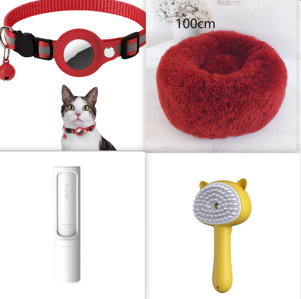 Rechargeable Self-Cleaning Mist Grooming Brush For Pets