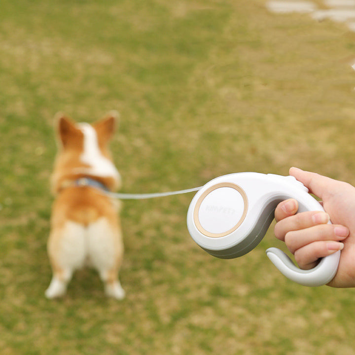 Automatic Retractable Pet Leash Durable Hands-Free Design