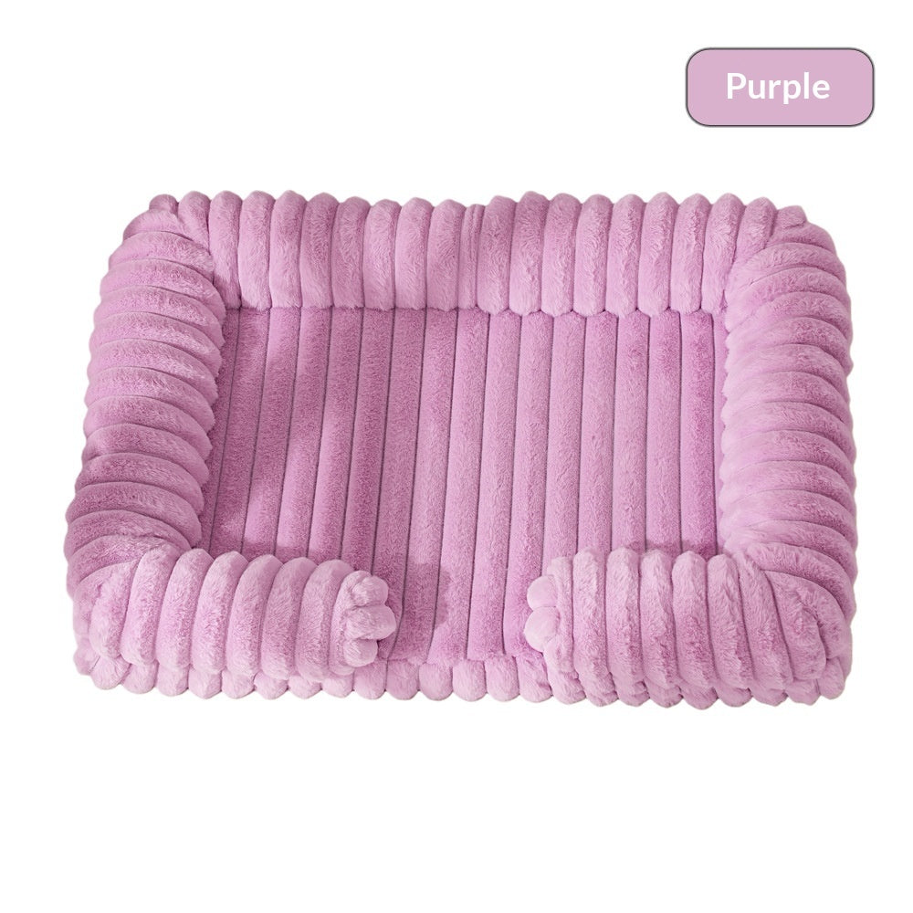 Warm Large Pet Bed Cozy Mat for Small and Medium Pets