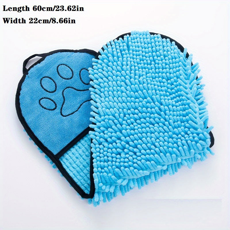 Super Absorbent Microfiber Quick-Dry Bath Towel For Pets