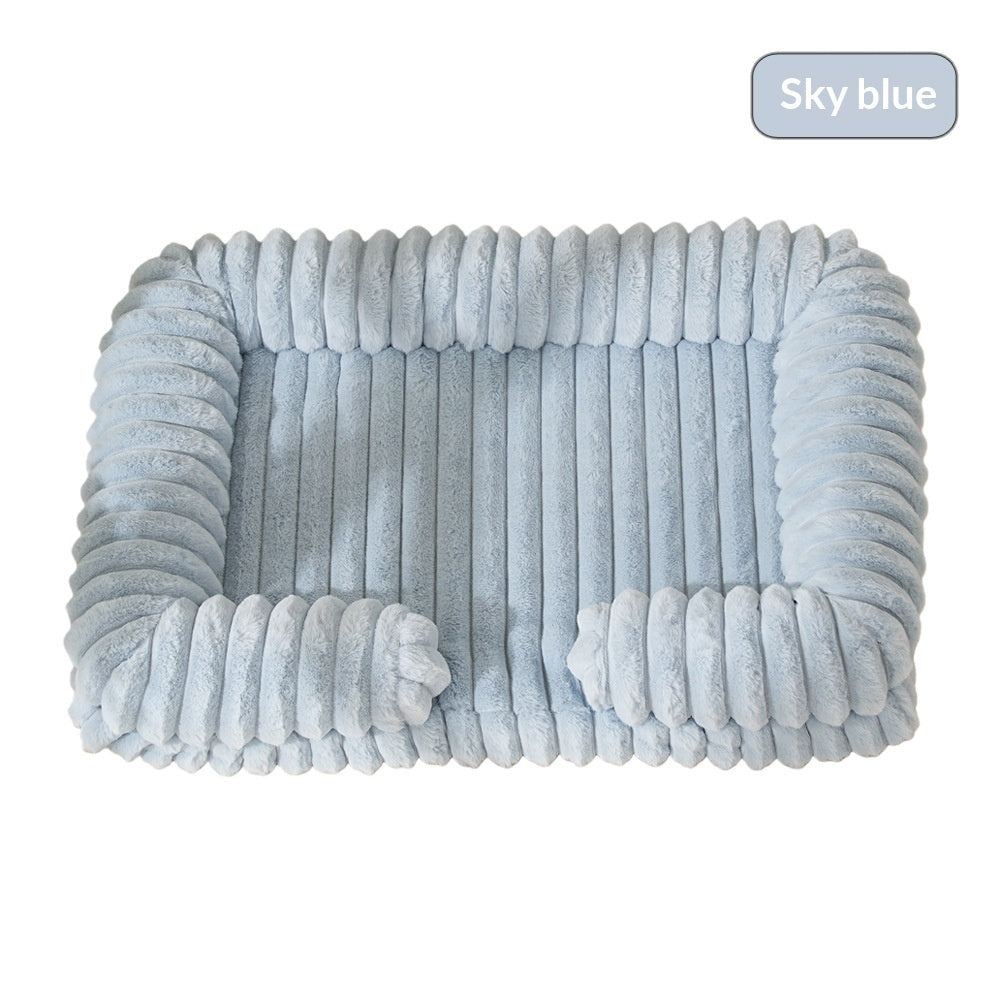 Warm Large Pet Bed Cozy Mat for Small and Medium Pets
