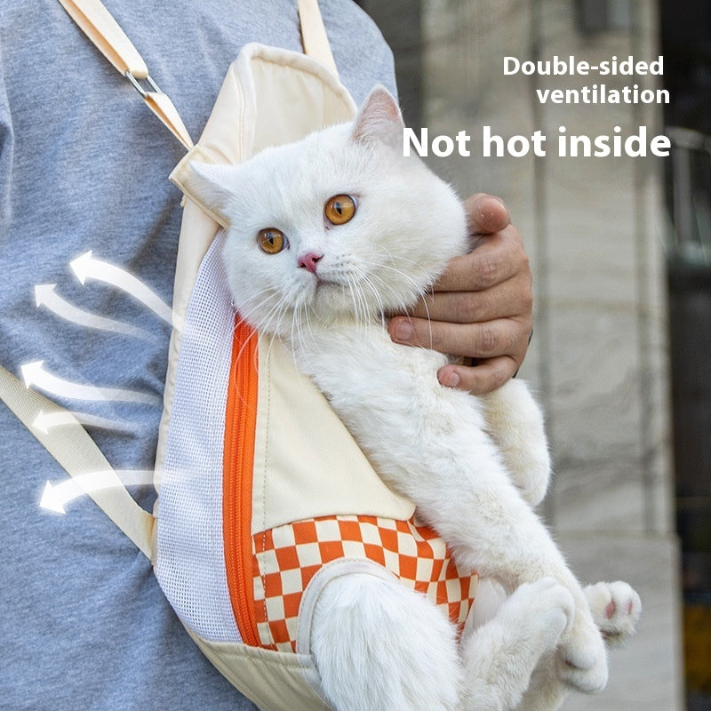 Portable Pet Chest Backpack Walking Bag For Pets