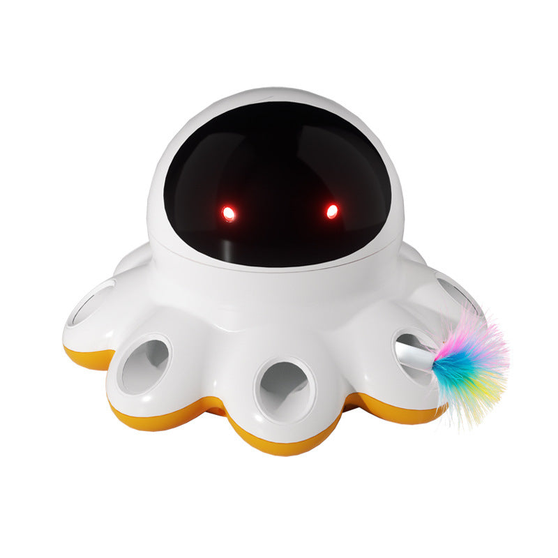 Electric Automatic Pet Teaser Toy Shiny Interactive Fun