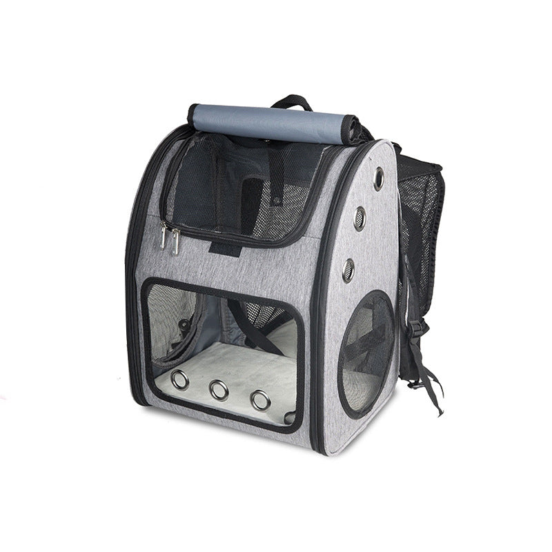 Portable Foldable Breathable Pet Backpack